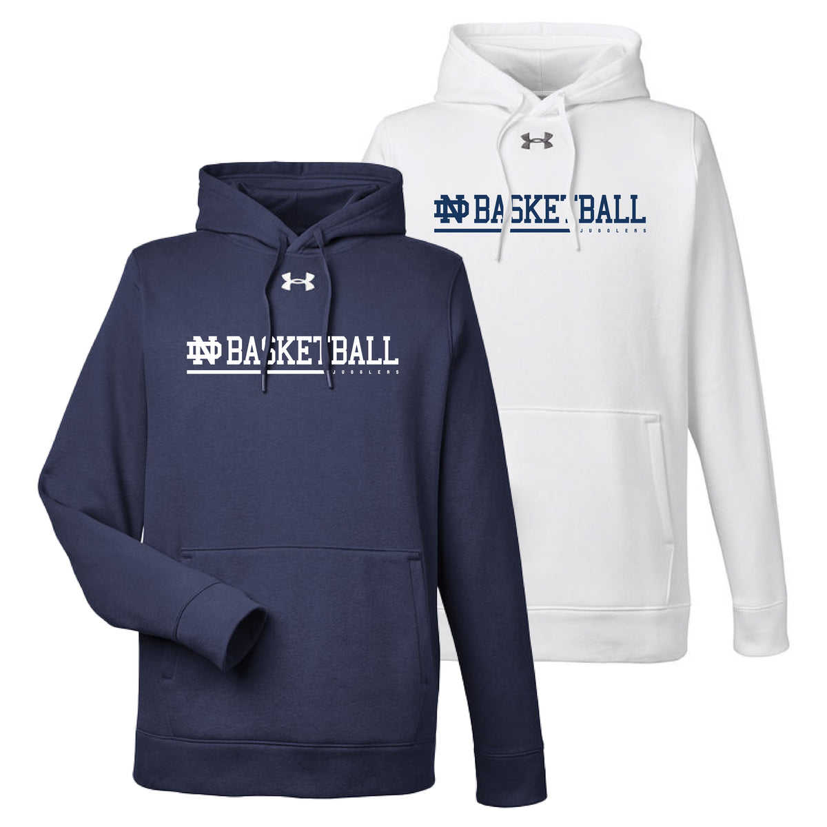 ND Athletics Basketball Under Armour® Hustle Fleece Hoodie
