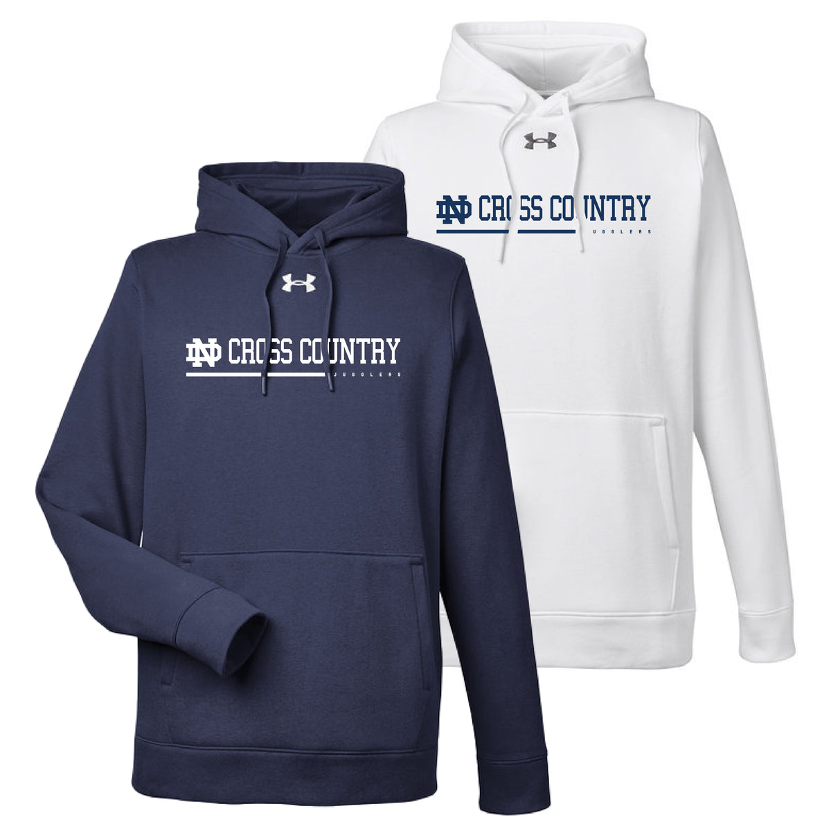 ND Athletics Cross Country Under Armour® Hustle Fleece Hoodie