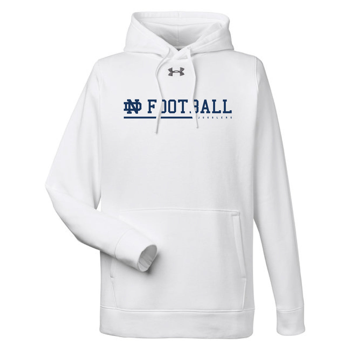 ND Athletics Football Under Armour® Hustle Fleece Hoodie