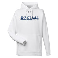 ND Athletics Football Under Armour® Hustle Fleece Hoodie