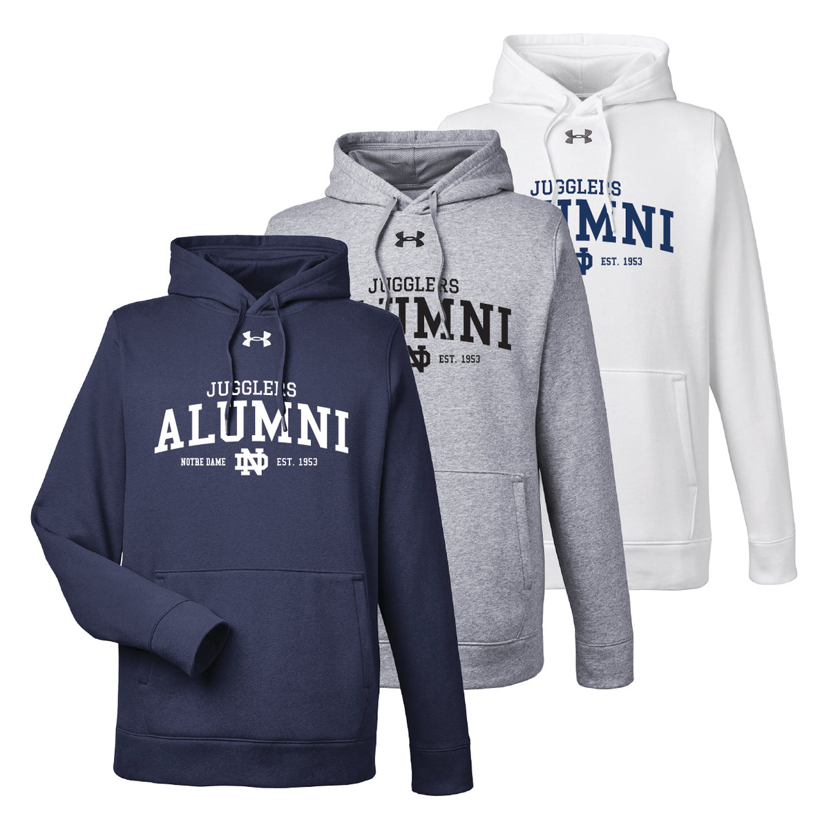 ND Jugglers Alumni Under Armour® Hustle Fleece Hoodie