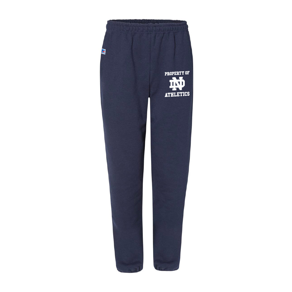 ND Jugglers Phys. Ed. Russel Athletic® Dri Power® Closed Bottom Sweatpants (No Pockets)