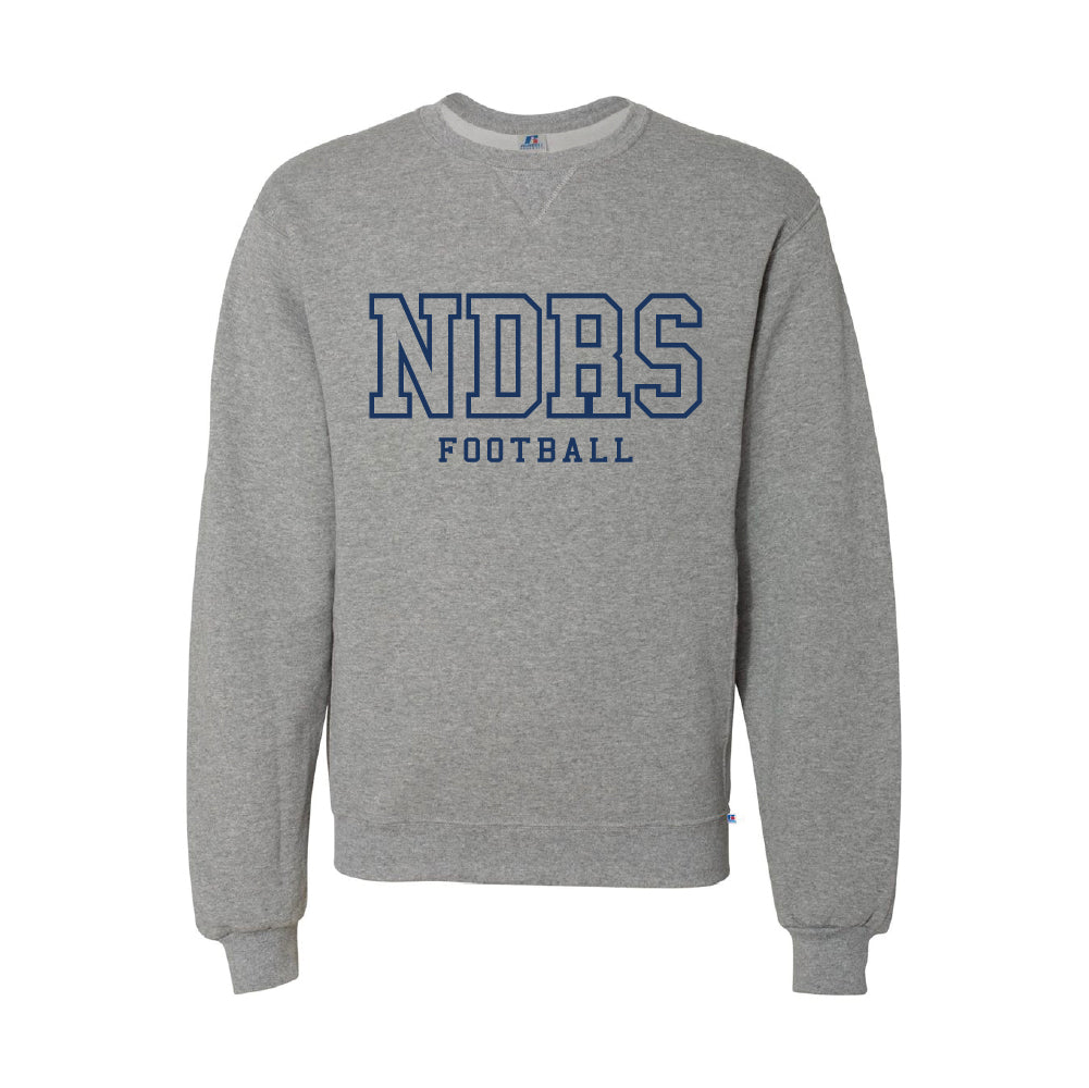 NDRS Football Russel Athletic® Dri Power® Crewneck Sweatshirt