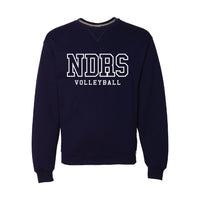 NDRS Volleyball NDRS Russel Athletic® Dri Power® Crewneck Sweatshirt